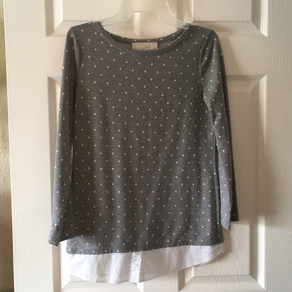 Loft Polka Dot Sweater